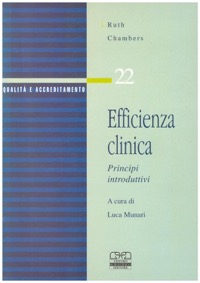 copertina di Efficienza clinica - Principi introduttivi