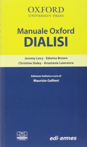copertina di Manuale Oxford - DIALISI