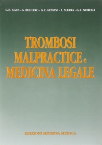 copertina di Trombosi - malpratiche e medicina legale