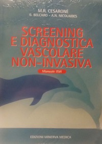 copertina di Screening e diagnostica vascolare non - invasivaManuale ISVI ( Italian Society for ...