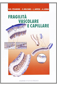 copertina di Fragilita' vascolare e capillare