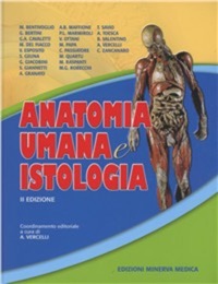 copertina di Anatomia umana e istologia
