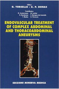copertina di Endovascular treatment of complex abdominal and thoracoabdominal aneurysms