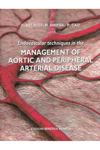 copertina di Endovascular techniques in the management of aortic and peripheral arterial disease