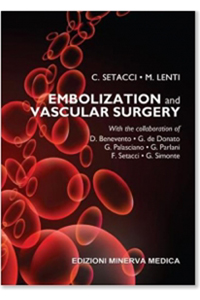 copertina di Embolization and vascular surgery