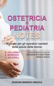copertina di Ostetricia e pediatria notes - Manuale per gli operatori sanitari sulla salute delle ...