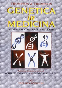 copertina di Thompson e Thompson - Genetica in Medicina