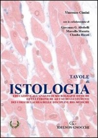 copertina di Tavole di Istologia - Educazione all' analisi di micrografie ottiche ed elettroniche ...