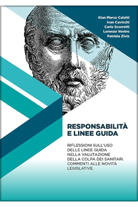 copertina di Responsabilita' e linee guida - Riflessioni sull' uso delle linee guida nella valutazione ...