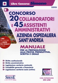 copertina di Concorso 20 Collaboratori e 45 Assistenti Amministrativi Azienda ospedaliero Universitaria ...