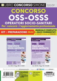 copertina di Concorso OSS - OSSS Operatori Socio - Sanitari . Per i concorsi e l' aggiornamento ...