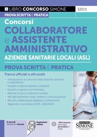copertina di Concorsi Collaboratore e Assistente Amministrativo Aziende Sanitarie Locali ( ASL ...