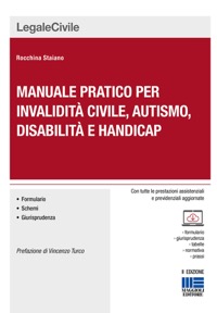 copertina di Manuale pratico per invalidita' civile, autismo, disabilita' ed handicap ( formulario, ...