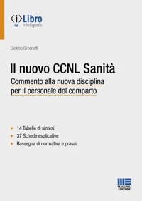 copertina di Il nuovo CCNL Sanità - Commento alla nuova disciplina per il personale del comparto