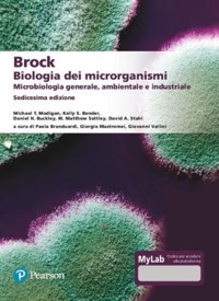copertina di Brock - Biologia dei microrganismi - Microbiologia generale , ambientale e industriale ...