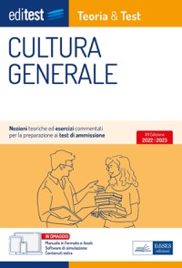 copertina di EdiTest Cultura generale - Teoria e Test 2022 /2023 - Nozioni teoriche ed esercizi ...