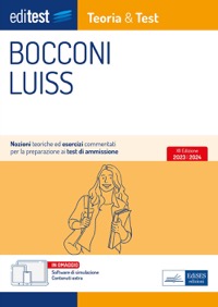 copertina di Editest - Bocconi Luiss - Teoria e test - Nozioni teoriche ed esercizi commentati ...