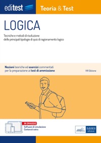 copertina di EdiTest Logica - Teoria e Test - Nozioni teoriche ed esercizi commentati per la preparazione ...
