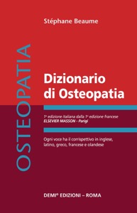 copertina di Dizionario di Osteopatia