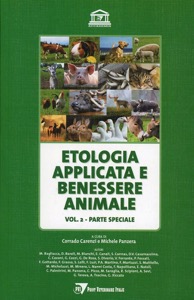 copertina di Etologia applicata e benessere animale - Parte speciale
