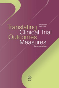 copertina di Translating clinical trial outcomes measures - An overview