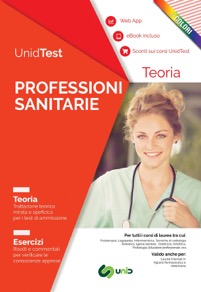 copertina di Unidtest Test Professioni sanitarie : manuale di teoria con esercizi commentati e ...