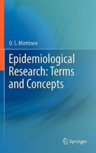 copertina di Epidemiological Research : Terms and Concepts