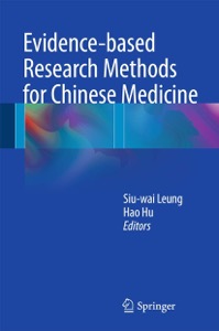 copertina di Evidence - based Research Methods for Chinese Medicine