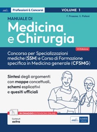 copertina di Manuale di Medicina e Chirurgia - Concorso per Specializzazioni mediche ( SSM ) e ...