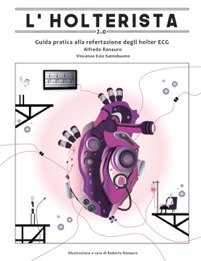 copertina di L ' Holterista 2.0 - Guida pratica alla refertazione degli ECG holter
