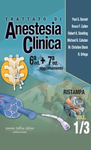 copertina di Trattato di Anestesia Clinica ( Opera in 3 Volumi: 6ed. 2012 in 2 voll. + Aggiornamento ...