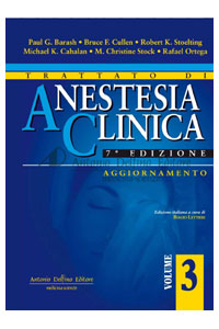 copertina di Trattato di Anestesia Clinica - Volume di aggiornamento