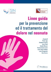 copertina di Linee guida per la prevenzione ed il trattamento del dolore nel neonato