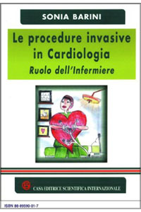 copertina di Le procedure invasive in Cardiologia - Ruolo dell' infermiere