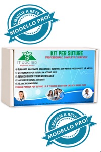 copertina di Kit suture per esercitazioni chirurgiche ( modello PRO ) - professionale, completo, ...