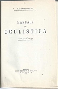 copertina di Manuale di oculistica