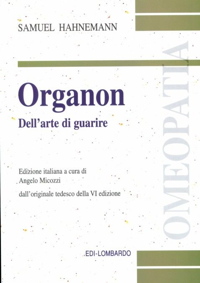 copertina di Organon - Dell' arte di guarire