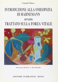 copertina di Introduzione alla omeopatia di Hahnemann - ovvero trattato sulla forza vitale