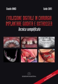 copertina di Evoluzione digitale in chirurgia implantare guidata e iuxtraossea