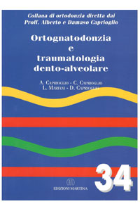 copertina di Ortognatodonzia e traumatologia dento - alveolare