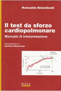 copertina di Il test da sforzo cardiopolmonare - Manuale di interpretazione