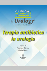 copertina di Terapia antibiotica in urologia - Clinical Advances and Therapy in UrologyAnno XI ...