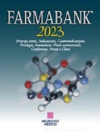 copertina di Farmabank 2023 - Principi attivi , Indicazioni , Controindicazioni , Posologie , ...