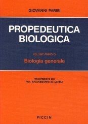 copertina di Propedeutica biologica - Biologia generale
