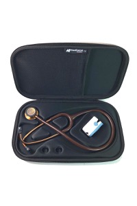 copertina di Stetobox - Custodia Rigida Premium per Stetoscopio - Ideale per modelli Cardiologici ... Grigio Siderale