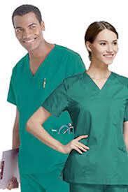 copertina di TUTA / Divisa ( completo ospedaliero / sala operatoria ) casacca manica corta e pantalone ... tg 36 Verde green