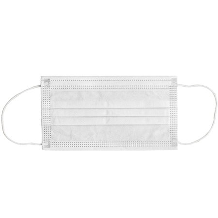 copertina di GiSafe Mascherina Chirurgica Filtrante 98% 3 Veli tipo II - scatola da 50 pz. - con ... tg Adulto bianco