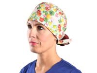 copertina di Cappellino - bandana - cuffia fantasia Verde chiaro fantasia Flamingo