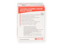 copertina di Lancette pungidito 28G sterili - confezione da 100 pezzi