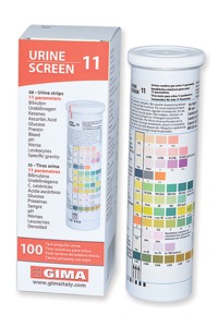 copertina di Strisce urina in flacone - 11 parametri - confezione 100 strisce